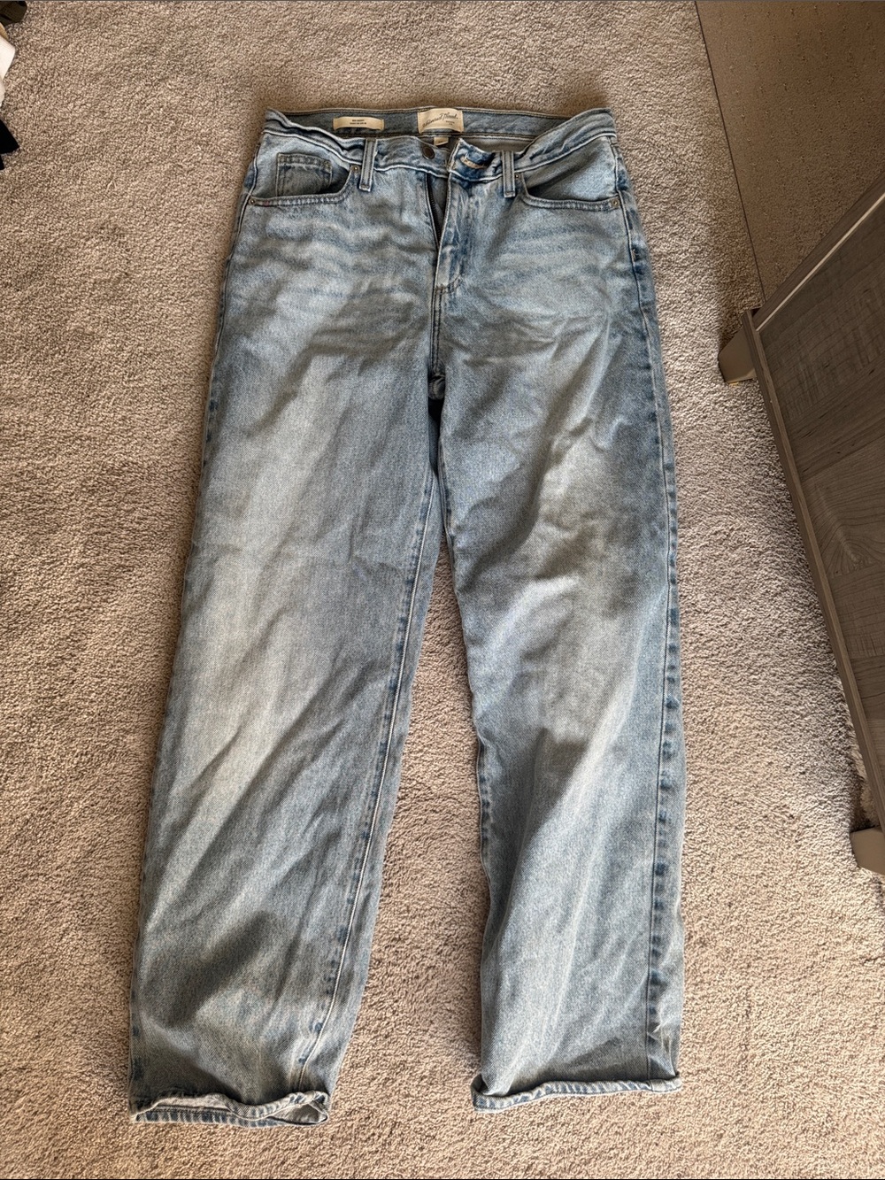 Light Wash 90s Baggy Jeans